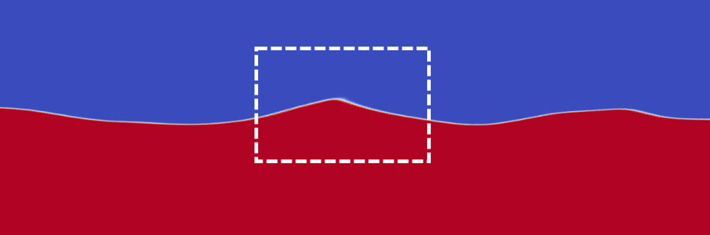 Simulation of wave breaking by ``foamStar`` and ``Grid2Grid``